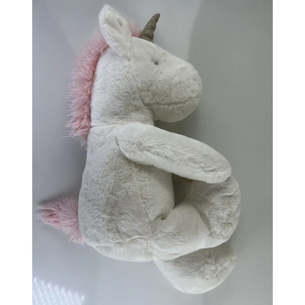 Mudpie Large Stuffed Animal Plush Unicorn Pony Horse Lovey Toy 15” Gift Toy